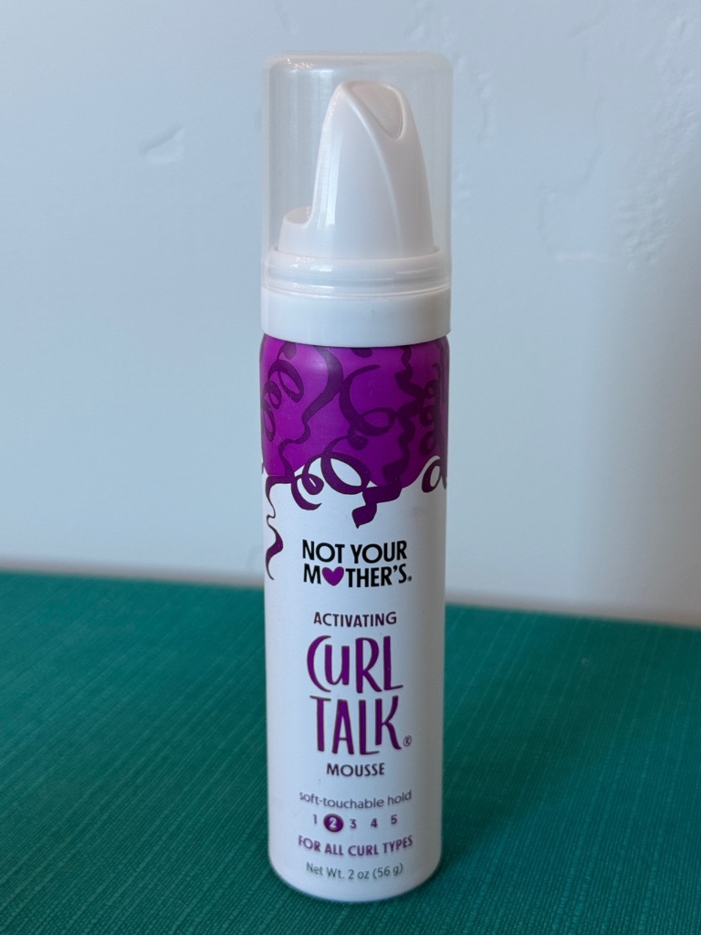 🎈Not Your Mother's Mini Curl Talk Activating Mousse Soft-touchable Hold 2oz, New
